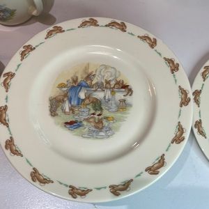 1936 Royal Doulton "Bunnykins" plate.